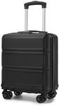 KONO Koffer Trolley Reisekoffer aus ABS+PC &ndash; Leichter Hartschalenkoffer mit 4