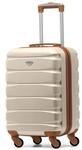 Flight Knight Leichte 4-Rad-abs-hartschalenkoffer Handgepack, Zugelassen Fur Uber 35