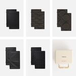 CREATE/STONE STUDIO/Doppelter Sandwichmaker und Grill in Cremewei&szlig; / 5 austauschbare