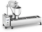 Royal Catering Donut-Maschine Profi vollautomatisch Edelstahl 450 Donuts/h 3000 W 10