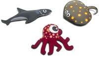 BS Toys Tauchtiere Kinder - Hai, Ray und Tintenfisch - Wasserspielzeug f&uuml;r Kinder -