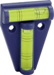 KWB Pfahlwasserwaage 19 x 60 mm (Vertikal - und Horizontallibelle), kleine