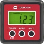 TOOLCRAFT TO-4988565 Digitale Wasserwaage mit Magnet 60 mm 360 &deg; 0.1