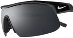 Nike Unisex Show X1 Sonnenbrille, Black/Silver Flash, One Size