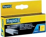 Rapid Tackerklammern Typ 13, 4 mm, Feindrahtklammern aus verzinktem Stahl, 2.500