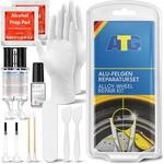 ATG Alufelgen Reparatur Set Silber - Felgenreparaturset Alu f&uuml;r Kratzer