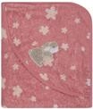 Sterntaler Kapuzenbadetuch Hase Hanni 100x100 cm &ndash; Babyhandtuch mit Kapuze aus 100%