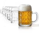 Oberglas Kaiser Bierkr&uuml;ge Soda-Lime-Glas 500 ml, 6er-Set