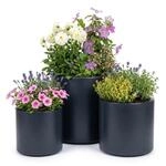 Prosperplast Blumentopf - &Uuml;bertopf mit Einsatz | aus robustem Kunststoff | f&uuml;r