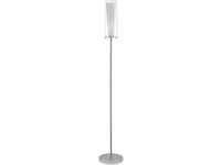 EGLO Stehlampe Pinto, 1 flammige Standleuchte, Standlampe aus Stahl, Farbe: Chrom,