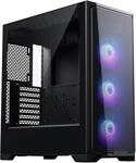 Phanteks Eclipse G370A PC-Geh&auml;use Schwarz | Midi-Tower mit Tempered Glass & Mesh,