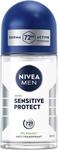 NIVEA MEN Sensitive Protect Deo Roll-On, Antitranspirant mit 72h Schutz vor