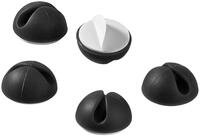 Goobay 95040 Kabelmanagement 1 Slot (mini) / Kabelhalter f&uuml;r ein Kabel,...