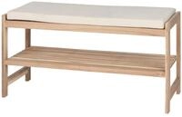 WENKO Schuhbank mit Sitzpolster Acina, hochwertiges Schuhregal f&uuml;r bis zu 4 Paar