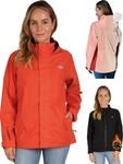 Valkental - Reflektierende & Wasserdichte 3in1 Jacke Damen [Fleece Zipp-In &