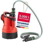 T.I.P. Regenfass-Tauchdruckpumpe DIO 85/10 flex Effiziente Gartenpumpe 350 W 5.000