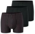Schiesser Herren 3 Pack Shorts mit weichem Komfortbund Unterw&auml;sche Bio...