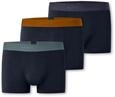 Schiesser Herren 3 Pack Boxershorts Bio Baumwolle Multipack - 95/5 Organic