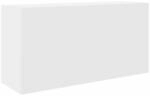 vidaXL Bad-Wandschrank Wei&szlig; 80x25x40 cm Holzwerkstoff