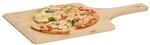 Relaxdays Pizzaschieber Bambus, 50 x 30 cm, als Pizzaschaufel, abgerundete Kanten,
