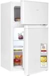 Exquisit K&uuml;hlschrank mit Gefrierfach, 85 l, 4-Sterne, LED, Klein, Wei&szlig;