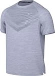 Nike Stride Dri-Fit ADV Kurzarm-Laufoberteil F&uuml;r Herren, Ghost/Heather,...