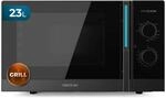 Cecotec Proclean 4120 mechanische Mikrowelle mit Grill, 23 l, 800 W und 1000 W Grill,