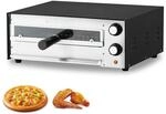 VEVOR elektrischer Pizzaofen f&uuml;r 305 mm Pizza 1450 W Pizzabackofen bis 300 &deg;C,