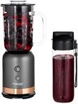 HAGENUK 2in1 Glasmixer To Go | 350 Watt | Glasmixbeh&auml;lter | To Go Becher aus Tritan