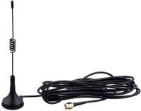 Delock 88877 ISM SMA Omni Star Antenne mit Standfu&szlig; 433 MHz, 3 dBi schwarz