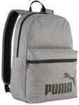 PUMA PUMA PHASE Backpack III, Unisex Klassische Rucks&auml;cke, Medium Gray Heather, OSFA