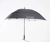 JuCad Golf Schirm Windproof mit Stift schwarz