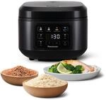 Panasonic SR-DA152KXE Automatischer Reiskocher mit Dampfgarer, 1,5 Liter, 8 Tassen,