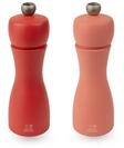 PEUGEOT - Pfefferm&uuml;hle + Salzm&uuml;hle Tahiti Feuer 15 cm + Pfeffer & Steinsalz -