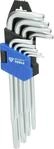 BRILLIANT TOOLS BT044009 Winkelstiftschl&uuml;ssel-Satz, 9-tlg, Torx-Profil, kurz