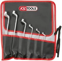 KS Tools 911.0360 CLASSIC Doppel-Ringschl&uuml;ssel-Satz TX-E, gekr&ouml;pft, 6-tlg.