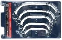 KS Tools 518.0850 CHROMEplus Starter- und Blockschl&uuml;ssel-Satz, 5-tlg.