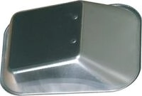 Format 4031549728106 Mulde 90 l, verzinkt, f&uuml;r Betonkarre