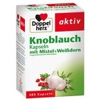 Doppelherz Knoblauch Kapseln mit Mistel + Wei&szlig;dorn &ndash; Zur Vorbeugung allgemeiner