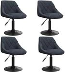 vidaXL 4X Esszimmerstuhl Drehbar H&ouml;henverstellbar K&uuml;chenstuhl Drehstuhl...
