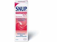 SNUP Schnupfenspray 0,1% - Nasenspray mit Meerwasser - Lösung zur Abschwellung...