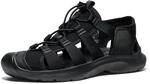KEEN Herren SEANIK H2 Sandale SCHWARZ/MAGNET 47.5