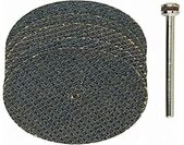 Proxxon 28818 Trennscheibe mit Gewebe &Oslash; 38 X 1 mm, 5 Stk, Grau