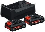 Bosch EXPERT 18V System Hochleistungs-Starter-Set EXBA18V-40 kombiniert mit