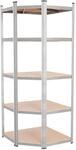 Tronitechnik&reg; Schwerlastregal, Kellerregal, Lagerregal, 40 x 40 x 70 x 70 x...