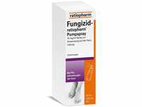 Fungizid-ratiopharm® Pumpspray mit dem Wirkstoff Clotrimazol. Zur schonenden