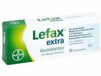 Lefax extra Kautabletten bei mäßigen Blähungen, Druck- und Völlegefühl,