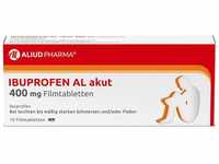 ALIUD PHARMA Ibuprofen AL akut 400 mg 10 Filmtabletten: Bei leichten bis mäßig