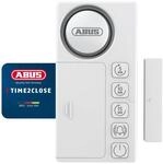 ABUS Time2Close Fensteralarm mit Countdown - Timer erinnert nach 5, 10 oder 15
