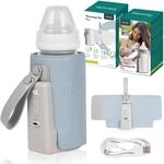 LIONELO Thermup Go Plus Tragbarer Babyflaschenw&auml;rmer, h&auml;lt Fl&uuml;ssigkeiten warm, 5